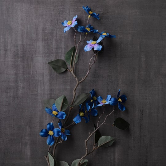 Navy Mini Dogwood Stem by Ashland®